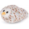 Pantofel Cozy Noxxiez CS914 Sněžná sova - hřejivý plyšový