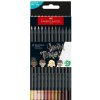 Farebné ceruzky, sada, trojhranné, FABER-CASTELL 