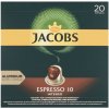 Jacobs Espresso Intenso pražená mletá káva v kapsulách 20 ks 104 g