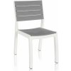 KETER HARMONY Záhradná stolička, 47 x 60 x 86 cm, biela/sivá 17201232
