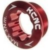 Matica KCNC do ľavej kľuky Shimano farba červená