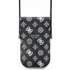 Guess PU 4G Peony Multicolor Taška na Telefon Black