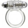 Seven Creations Cockring silicon vibrating clear