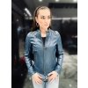 Max Original Leather Dámska kožená bunda 1192 blue (S 40-42) - Blue - S
