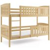Poschodová posteľ KUBKO, prírodná