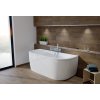 Besco VISTA 160 - voľne stojaca vaňa 160x75 cm (#WKV-160-WS)