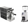 Stone Espresso Mine Black + Eureka Atom Specialty 65, white