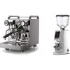 Rocket Espresso Mozzafiato FAST V + Eureka Atom W 65, chrome