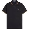 Fred Perry Tričká a polokošele Fp Twin Tipped Fred Perry Shirt Čierna