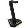 Genius GX-UH100 stojan na headset RGB USB hub (2x USB, 2x USB-C)