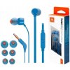 Slúchadlá do uší s mikrofónom JBL T110 Modré