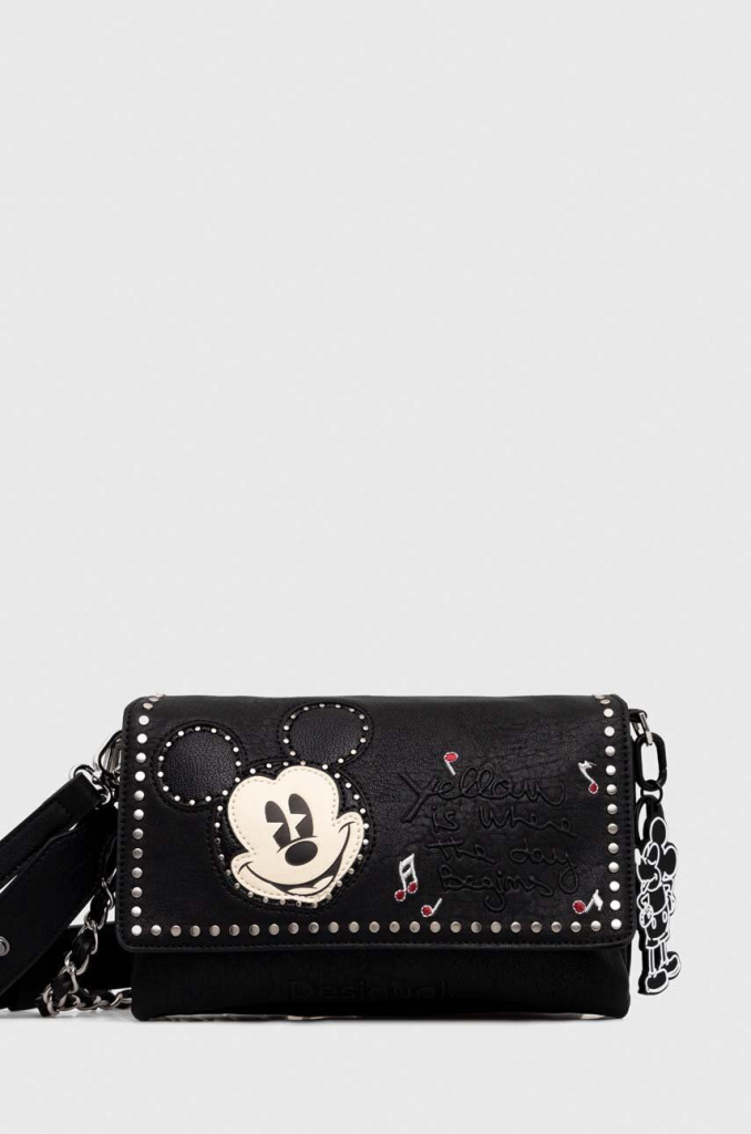 Desigual dámska crossbody kabelka Bag Mickey Rock Dortmund 24SAXP382000