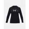 Under Armour Dievčenská mikina Tech Graphic LS Hoodie Čierna YXS