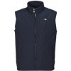 Gant QUILTED WINDCHEATER VEST modrá