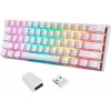 Motospeed SK62 White blue switch