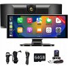 RÁDIO MULTIMEDIÁLNA STANICA MONITOR ANDROID AUTO APPLE CARPLAY 2 KAMERY DVR