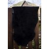 Ovčia kožušina čierna strihaná Kožušina: XXL 130x70 cm