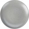 Kameninový plytký tanier Stone, pr. 27 cm, sivá