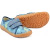 Detské Tenisky Froddo Barefoot Canvas Dino - Dark Denim Veľkosť: 24
