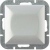Zapustený trojpolohový prepínač Pearl, 10A, 250V, WP-5P, strieborný