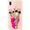 Odolné silikónové puzdro iSaprio - Mama Mouse Blond and Girl - Huawei P20 Lite