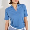 Dámska polokošeľa Abacus Lds Bovey halfsleeve horizon blue M