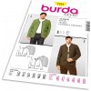 Strih Burda 7291 - Pánske krojové sako