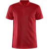 Polokošile CORE Unify Polo Shirt M, sportovní, krátký rukáv, pánská COT81913820904-bright red XL Červená jasná
