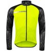 Force WINDPRO fluo-čierna neprofuk cyklistická bunda - fluo-černá L