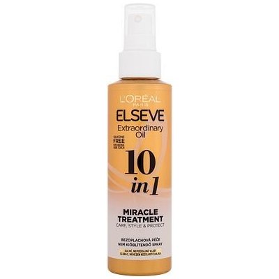 L'Oréal Paris Elseve Extraordinary Oil 10in1 Miracle Treatment pečující a zkrášlující olej na vlasy 150 ml pro ženy