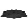 Axor Citterio C - Hlavová sprcha 27x27 cm, EcoSmart, matná čierna 28795670