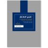 SCANquilt Prestieradlo JERSEY ELASTIC sivá 90x200 cm