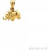 Zlatnictvo.sk Zlatý prívesok slon PRI251108