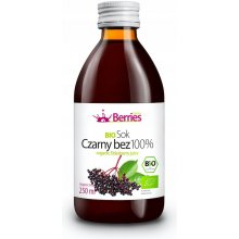 Berries baza čierna 100% šťava bio 250 ml
