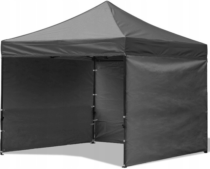 TENTS Rozkladací stan 3x3 sivý