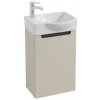 Kúpeľňová skrinka s umývadlom Naturel Stilla 39x60x22 cm kašmír mat STILLADK04008UBL