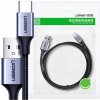 Ugreen 60126 USB na rýchle nabíjanie USB typu C 3.0 3A, 1m, sivý