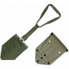 MFH Poľná BW 3 dielna lopatka celokovová PVC puzdrom olivová