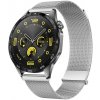 PROTEMIO 66230 MILANESE Kovový remienok Huawei Watch GT 4 46mm strieborný