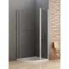 New Trendy K-0422 NEW SOLEO asymetrický sprchový kút 120 x 85 cm chróm