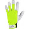 CXS Canis CXS Rukavice TECHNIK HV, kombinované - 09 Žltá-Biela, 09