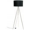 Stojacia lampa 1x E27 čierna Zuma Line INGA H06-GD-BK