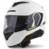 Moto prilba Cassida Compress 2.0 Refraction biela/čierna/žltá fluo P/J M (57-58)