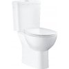 Grohe Bau Ceramic - WC kombi súprava s nádržkou a doskou SoftClose, alpská biela 39347000