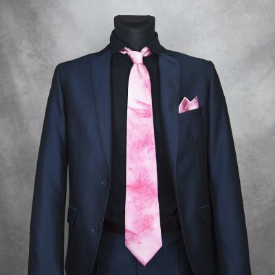 Hodvábna kravata + vreckovka Limited 42