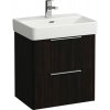 Laufen skříňka pod umyvadlo, 2 zásuvky, pro umyvadlo H818958 (compact), H4021521102601 Varianta: Tmavěhnědý jilm