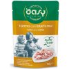Oasy Cat More Love Adult - Tuniak s krabom vo vývare 70g