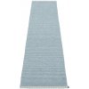 Pappelina Koberec MONO Blue Fog/Dove Blue – sivomodrý, veľkosť koberca 70 x 300 cm