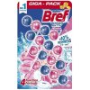 BREF Power Aktiv Giga Pack Flower Bloosom, tuhý wc blok 4 x 50 g, Akcia