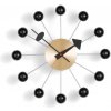 Vitra Hodiny Ball Clock, black/brass